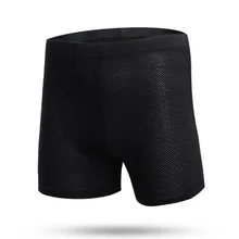 Черные мужские велосипедные шорты Велоспорт Нижнее белье Pro 12D гель Мягкий противоударный Черный Велоспорт Underpant велосипедные шорты велосипед нижнее белье