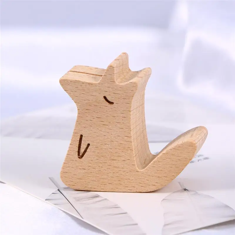 DIY мультфильм дерево фото держатель подставки настольные под номера место карты