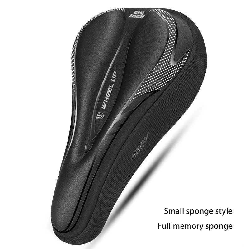 

Bicycle Seat Cover Saddle PVC Mountain Cushion Shock Absorbing Cycling Road Mtb Bicycle Accessories Saddle Gel Hollow Cover