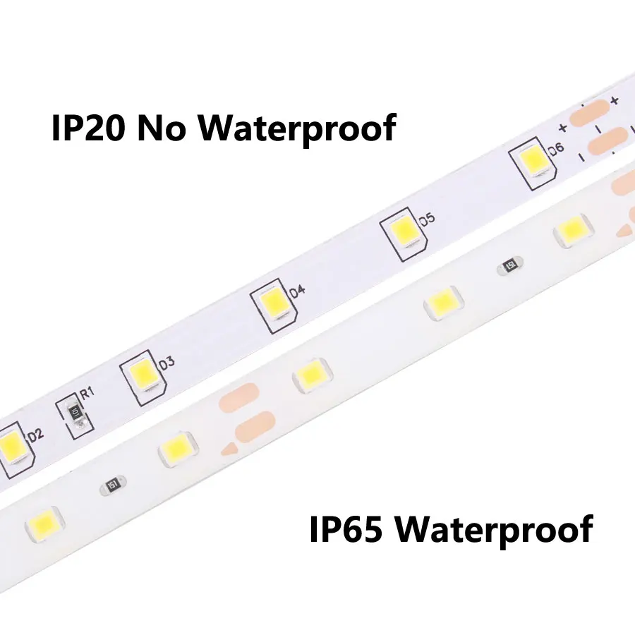 Диодная лента 12 В светодиодный полосы света SMD 2835 RGB Водонепроницаемый IP65 5 м 60 Светодиодный/M RGB светодиодный полоска лампы Диод ленты Fleible сад товары светодиодный цвет лампа светодиодная rgb лента