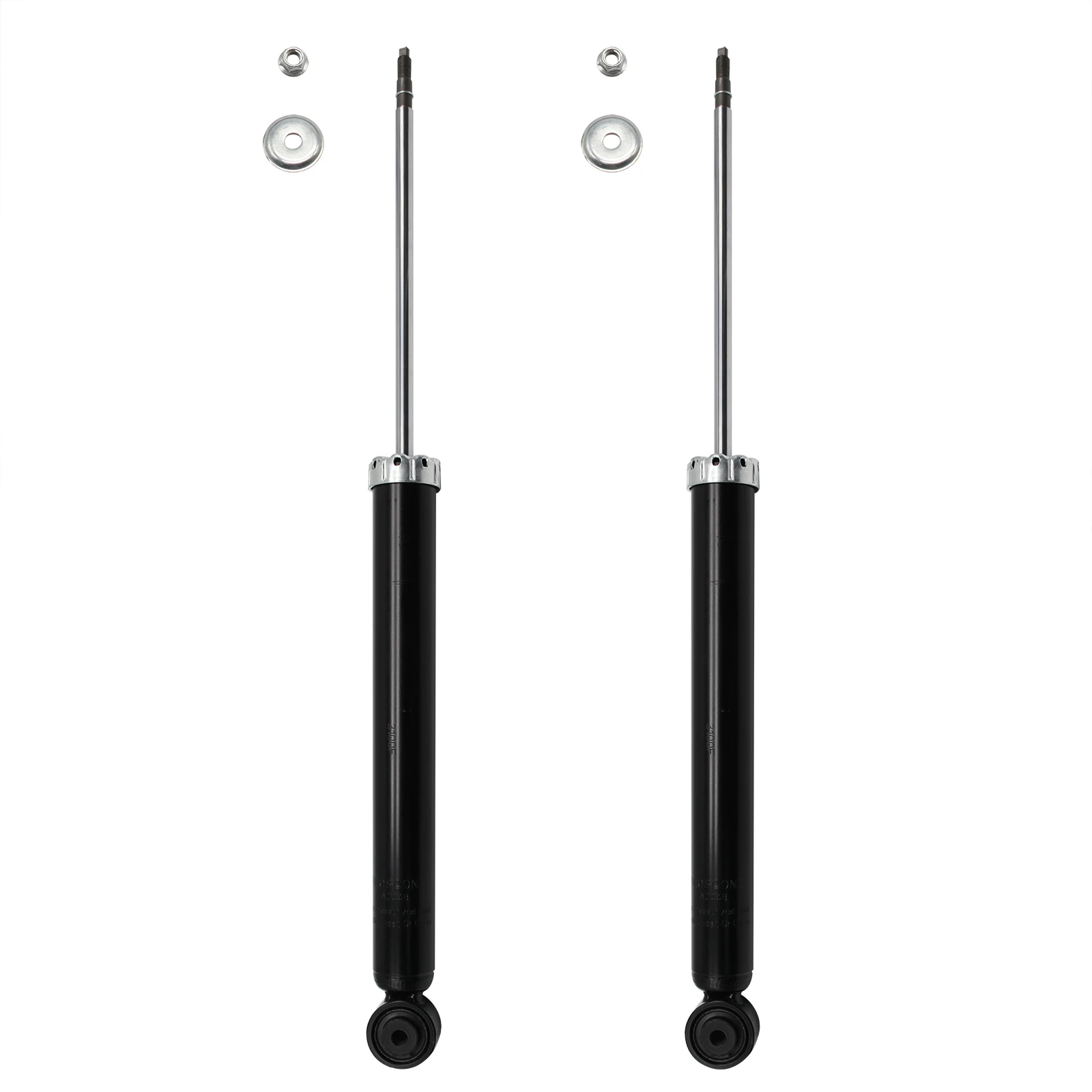 

Rear Pair Shocks & Struts Absorber For 1998 1999 2000 2001 2002 2003 2004-2010 Volkswagen Beetle 32403 32403