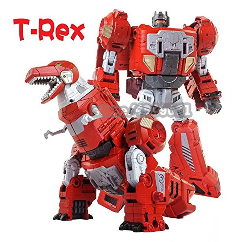 

Volcanicus Transformation Power Grimlock Alloy Dinosaur Action Figure Robot Toys Gifts for Kids Boys