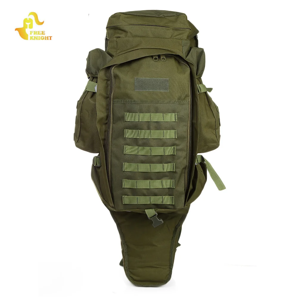 Мужской 60л уличный военный рюкзак USMC армейский военный тактический рюкзак туристический походный рюкзак охотничий походный камуфляж сумка - Цвет: Army Green
