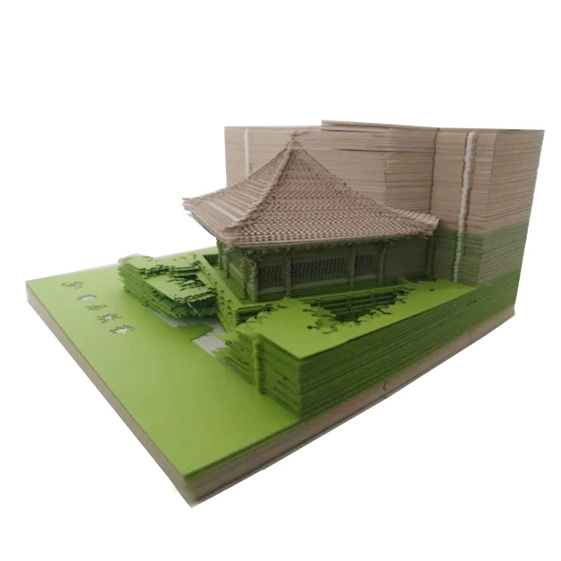 DIY Скрапбукинг Omoshiroi блок 3D удобство наклейки бумаги карты Ремесло Японии Творческий стереоскопический липкий бумага для заметок