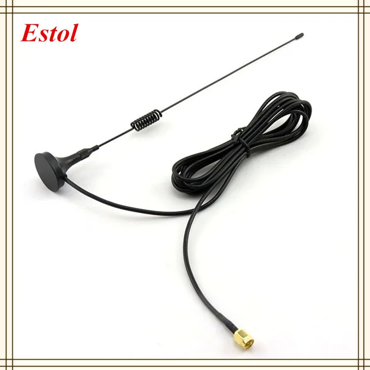 

Dual Band 900/1800 Mhz 3dBi Omni Directional Magnetic Antenna GSM DCS Cellular Aerial 3m Cable with SMA male Connector
