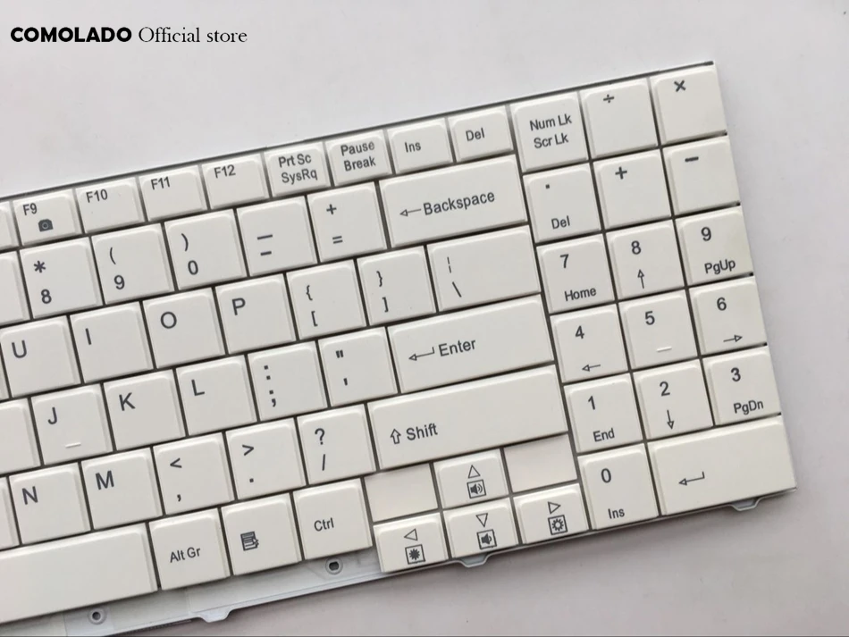 US English laptop keyboard for Medion S5612 MD97424 MD97644 MD97798 MD97930 White laptop keyboard US layout (2)