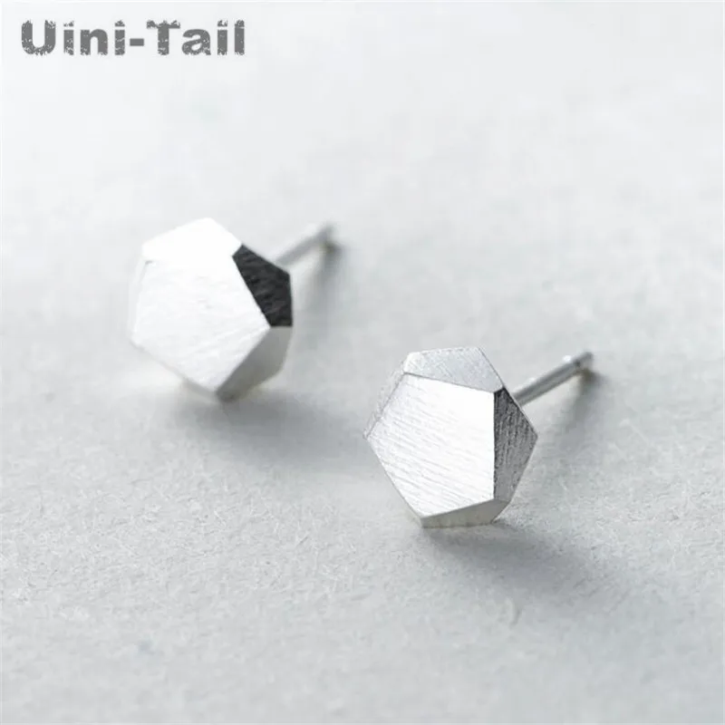 Uini Tail Популярные Новые простые серьги в Корейском стиле с геометрическим