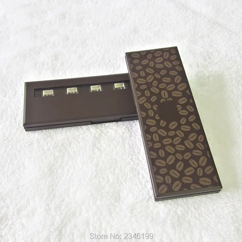 

10Grids 12Grids 5pcs/lot Square Shape Empty Lip Balm Container, Matte Eyeshadow Powder Cases, Elegant Powder Case with Mirror
