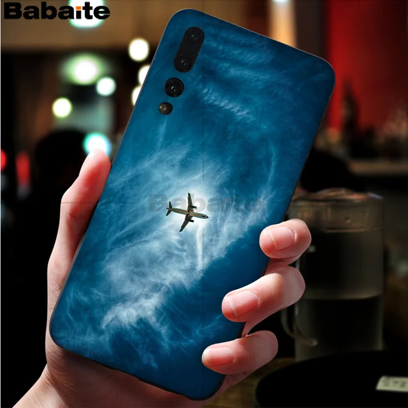 Чехол для телефона Babaite путешествий с самолетом облаком Huawei P10 plus 20 pro P20 lite mate9 10 honor