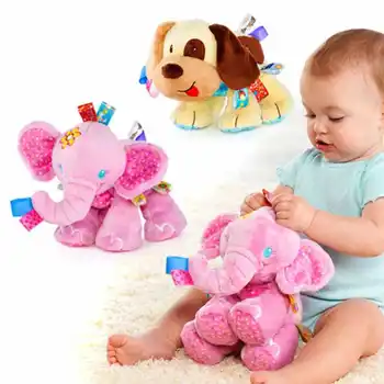 SKIP TREE Cute Baby Elephant Dog Plush Toys Infant Appease