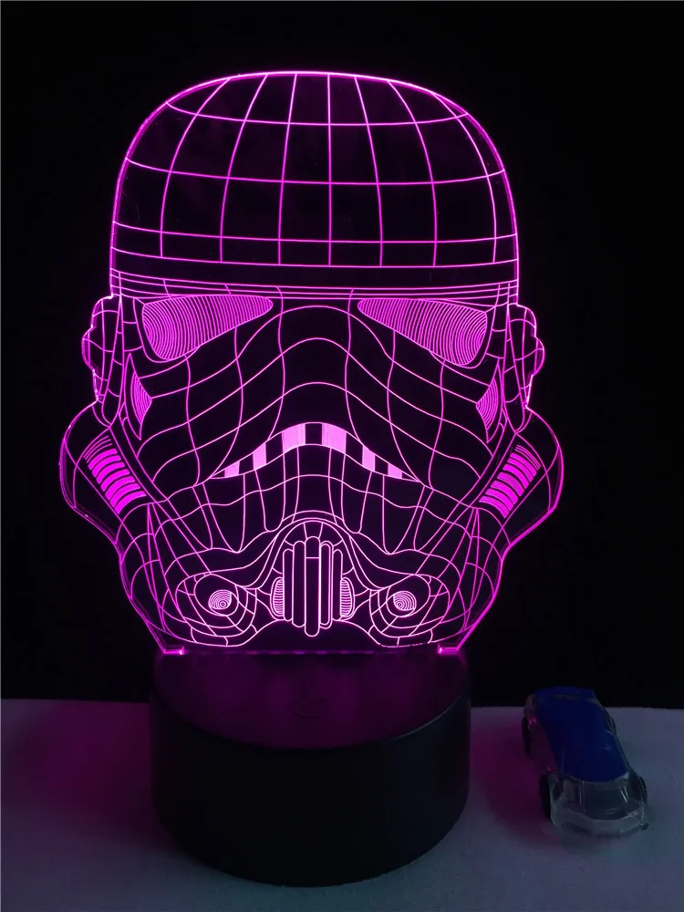 Luzes da Noite colorido usb star wars storm Function 4 : Lampada Led/lamparas/led Lamp Indoor