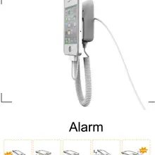 Датчик Безопасности подставка держатель для мобильного телефона функция зарядки сигнализации