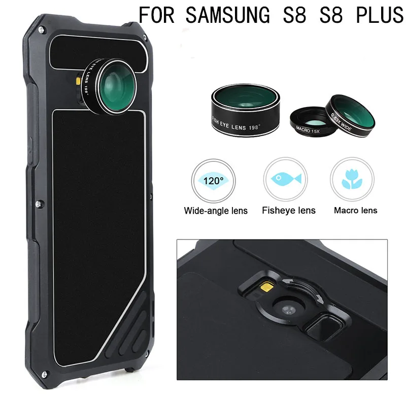 bilder für 2017 neue Für Galaxy S8 S8 Plus Metal case Leistungsstarke wasser/Schock/Dirt Beweis 3 in 1 spezialeffekte Kamera objektiv Coque abdeckung bilder für 2017 neue Für Galaxy S8 S8 Plus Metal case Leistungsstarke wasser/Schock/Dirt Beweis 3 in 1 spezialeffekte Kamera objektiv Coque abdeckung