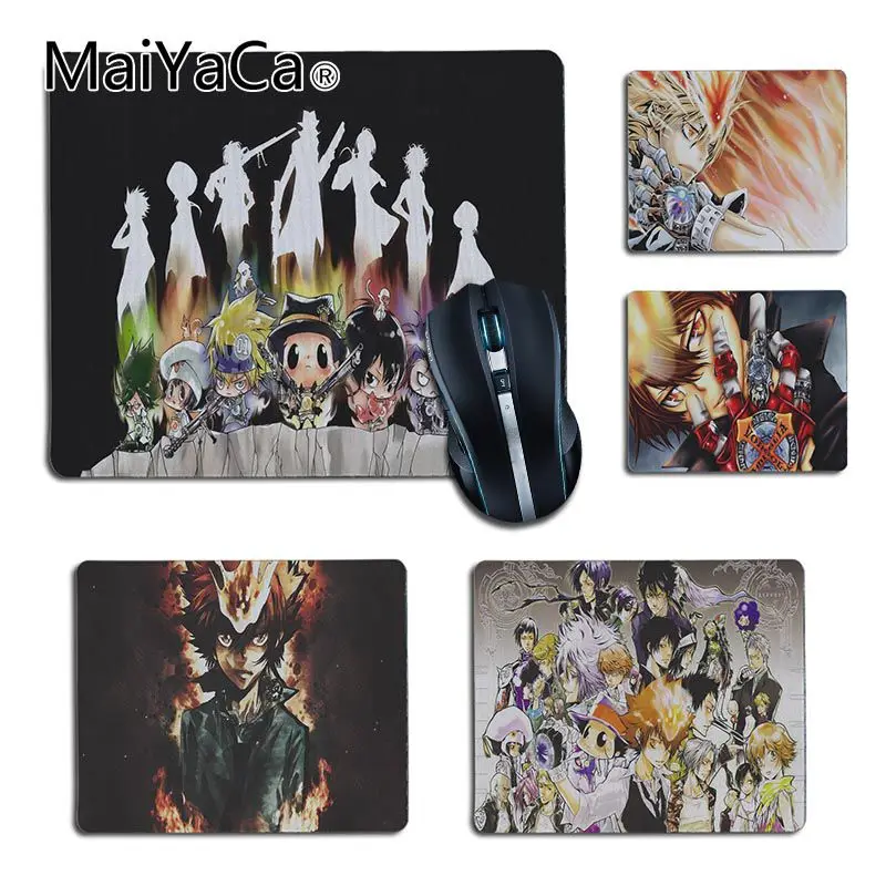 

MaiYaCa Hot Sales Anime Katekyo Hitman Reborn Laptop Computer Mousepad Soft Rubber Professional Gaming Mouse Pad Computer