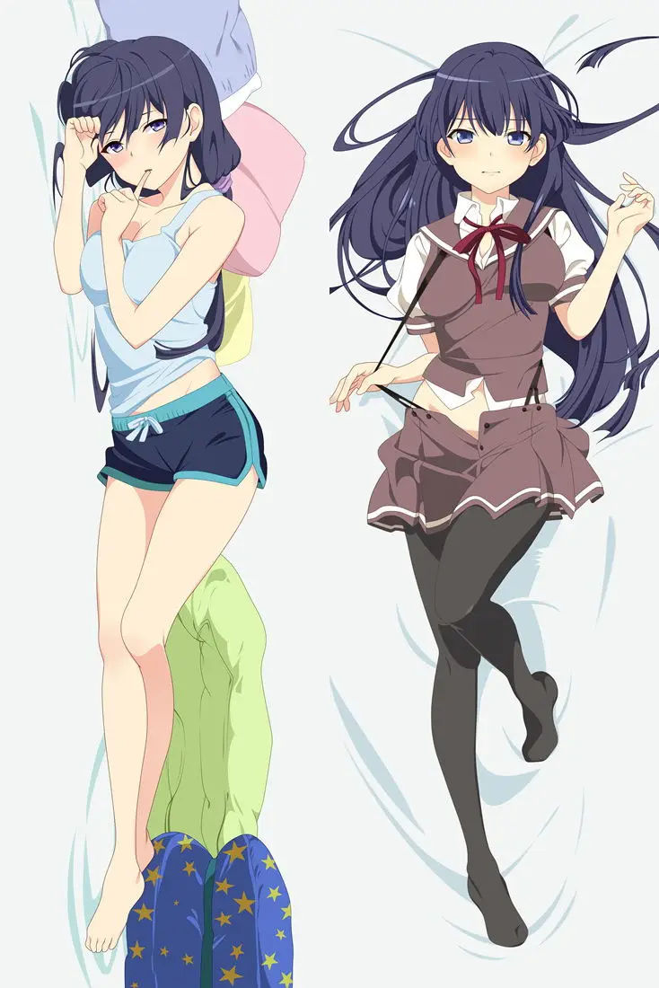 

Free Shipping New Japanese Anime hugging pillow case (Peach Skin Sora No Method 66058