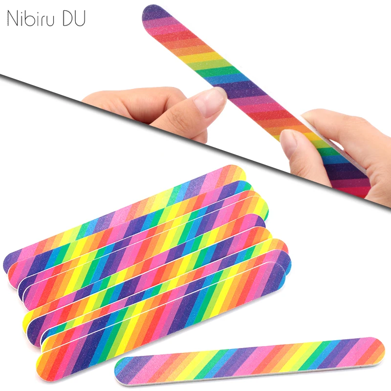 

5Pcs/Lot Nail File Nail Art Sanding Buffer Block Pedicure Manicure Buffing Polish Beauty Tools Professional Nail Files