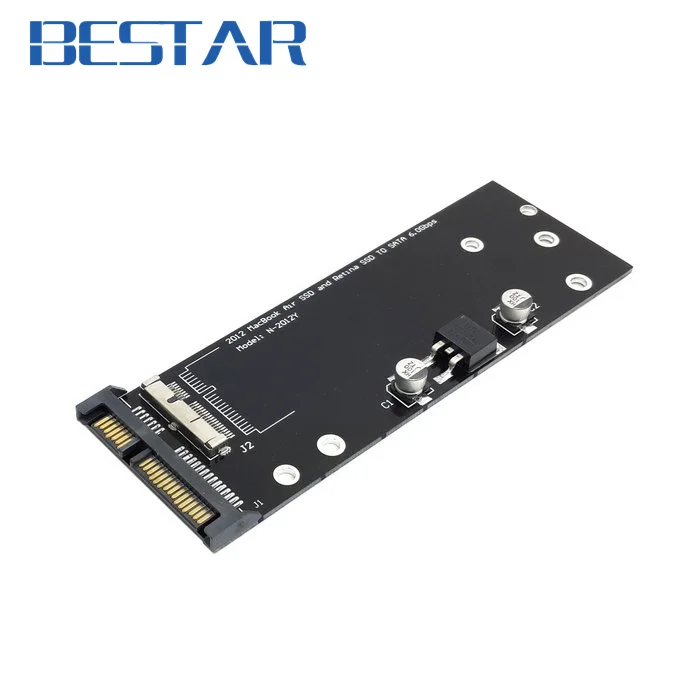 PCBA 17 7pin SSD HDD to SATA 22Pin Hard font b Disk b font Cartridge Drive