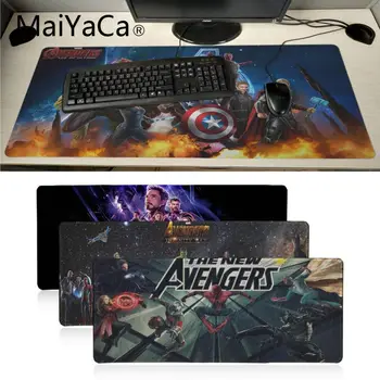 

Maiyaca Hot Sales Avengers 4 Rubber Mouse Mat Pad alfombrilla gaming mouse pad xxl Speed Keyboard Mouse mat Laptop PC desk pad