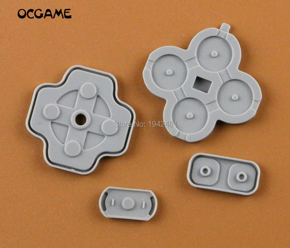 Набор сменных проводящих резиновых кнопок OCGAME для клавиатуры Nintendo 3DS abxy|set|set button |