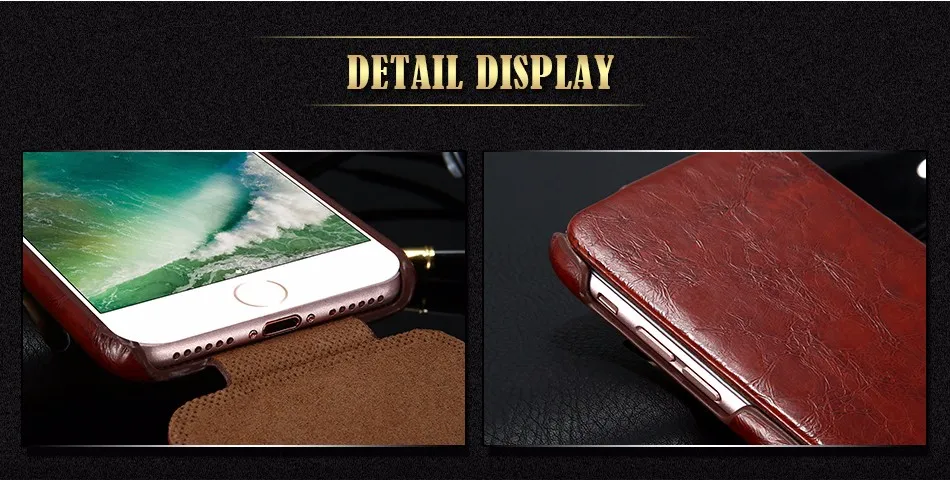 FLOVEME Leather Case For iphone 7 7Plus Cover 1 (5)
