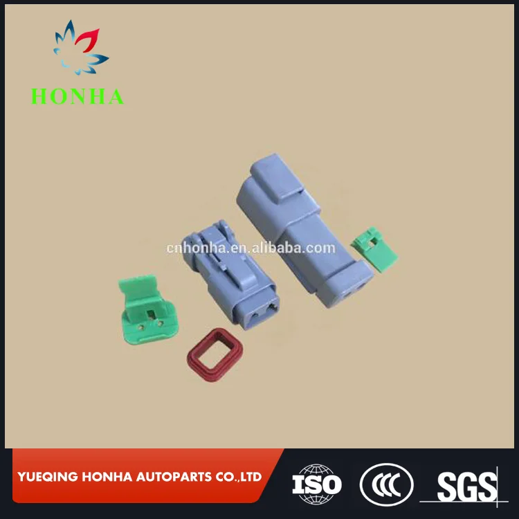 Бесплатная доставка 10 шт. Deutsch DT 2 Pin/Way водонепроницаемый Электрический провод
