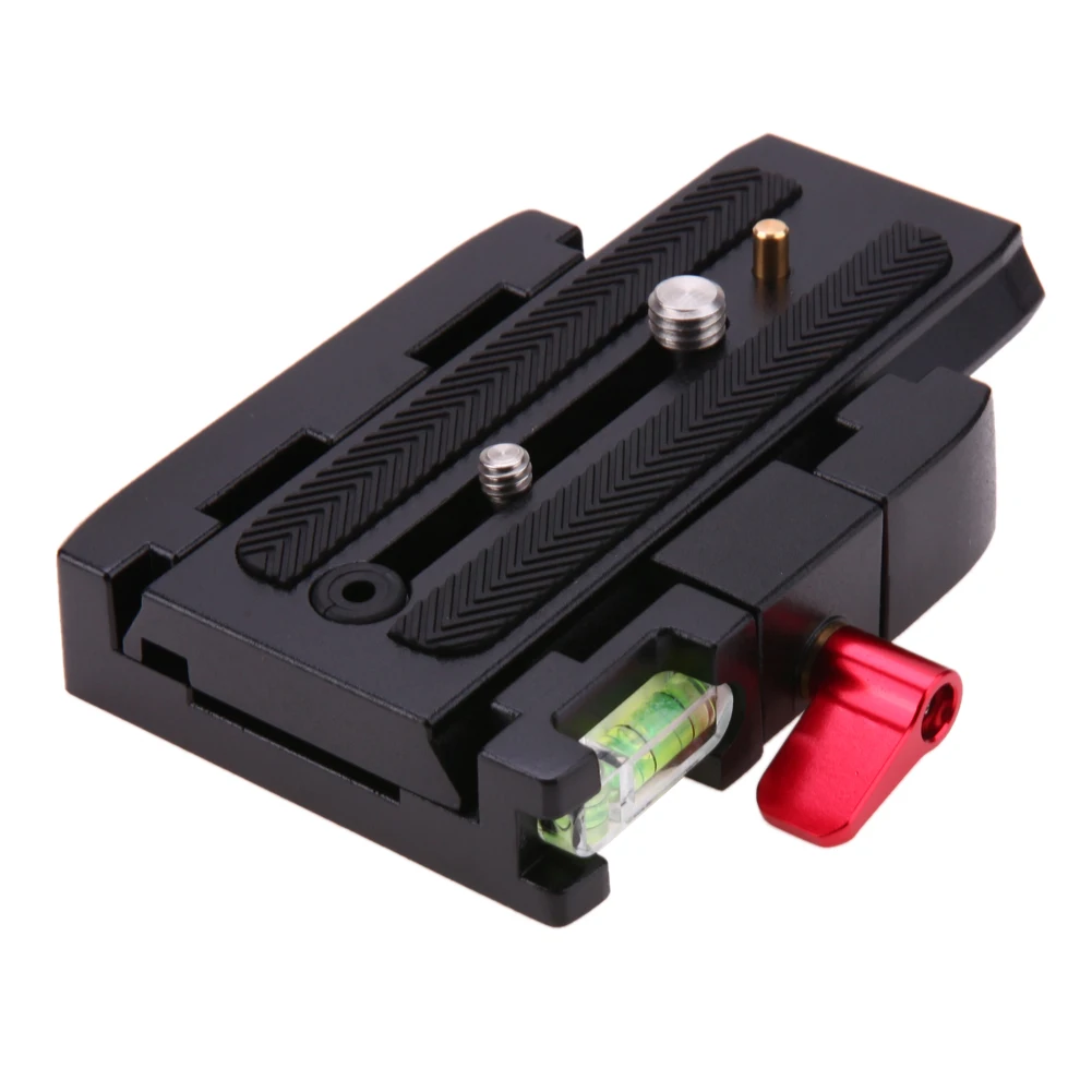 Alloet Camera font b Tripod b font Aluminum Quick Release Plate Assembly P200 Clamp Adapter for