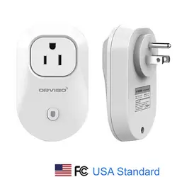США Plug ORVIBO B25 Wi-Fi Smart Switch электрические Мощность Plug с приложением управления бытовой техникой