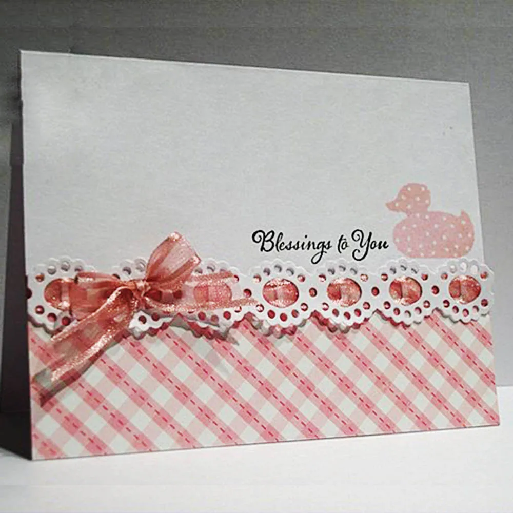 Lace Metal Cutting Dies For Scrapbooking Cards Album Paper Cards Making DIY 1PC
