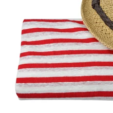 Xineanji французский льняной ткани в полоску трикотажные ткани Джерси для рубашек швейный материал 50*168 см/шт K302728