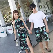 Женские купальники бикини летние романтические шорты-плавки Купальники для пар юбка женские купальные костюмы сексуальные платья Бикини Набор