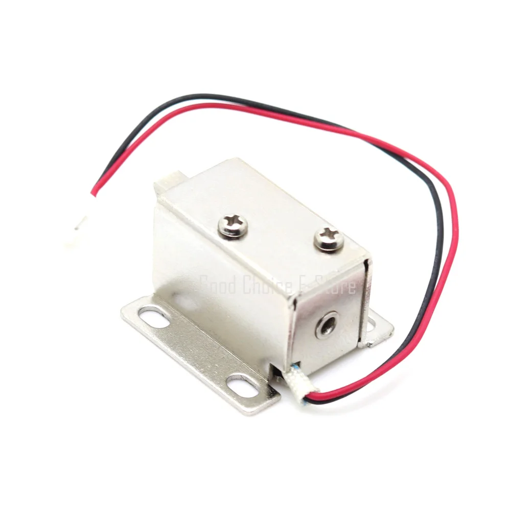 DC 5 V-6 V/DC 12V электромагнитный Электрический замок для ящика шкафа для DIY проекта-мини маленький размер