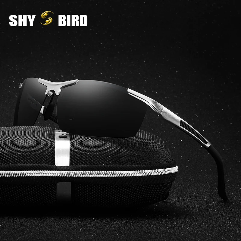 SHYBIRD Men's Sunglasses Aluminum And Magnesium Men's Glasses Men's Sun