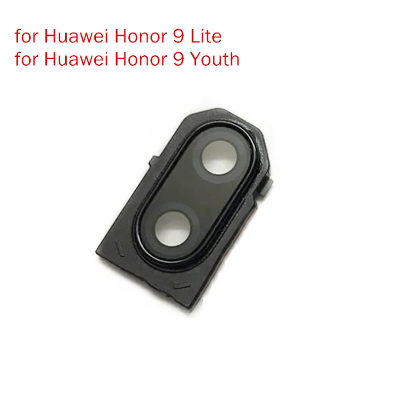 

for Huawei Honor 9 Lite Back Camera Glass Lens with Frame Main Rear Camera Lens with Frame for Honor 9 Youth Repair Spare Parts