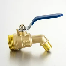 Латунный кран для горячей и холодной воды, кран бойлера, локтевой кран 1/2 дюйма 3/4 дюйма, 1 дюйм, шаровой кран с ручкой