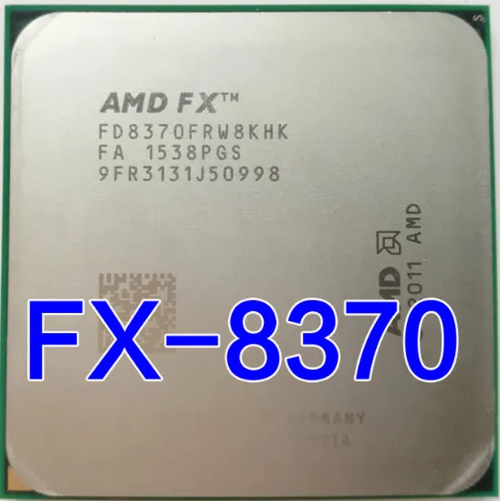  Original AMD CPU AMD FX-8370 FX 8370 fx 8370 AM3+ Eight nuclear  4.0GHZ4.3 16MB 125W fx-8370