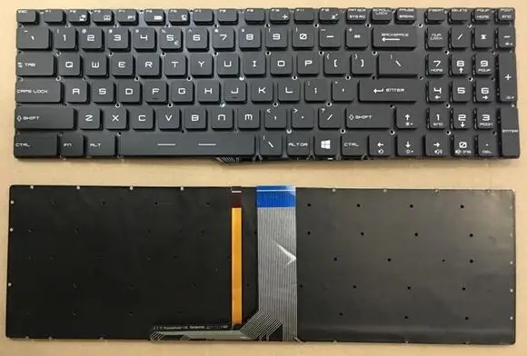Топы ноутбук клавиатура для MSI GP62 GP72 GT72 WS60 GS70 GT73VR GS72 GL62 GE72VR CX62 US макет | Компьютеры и