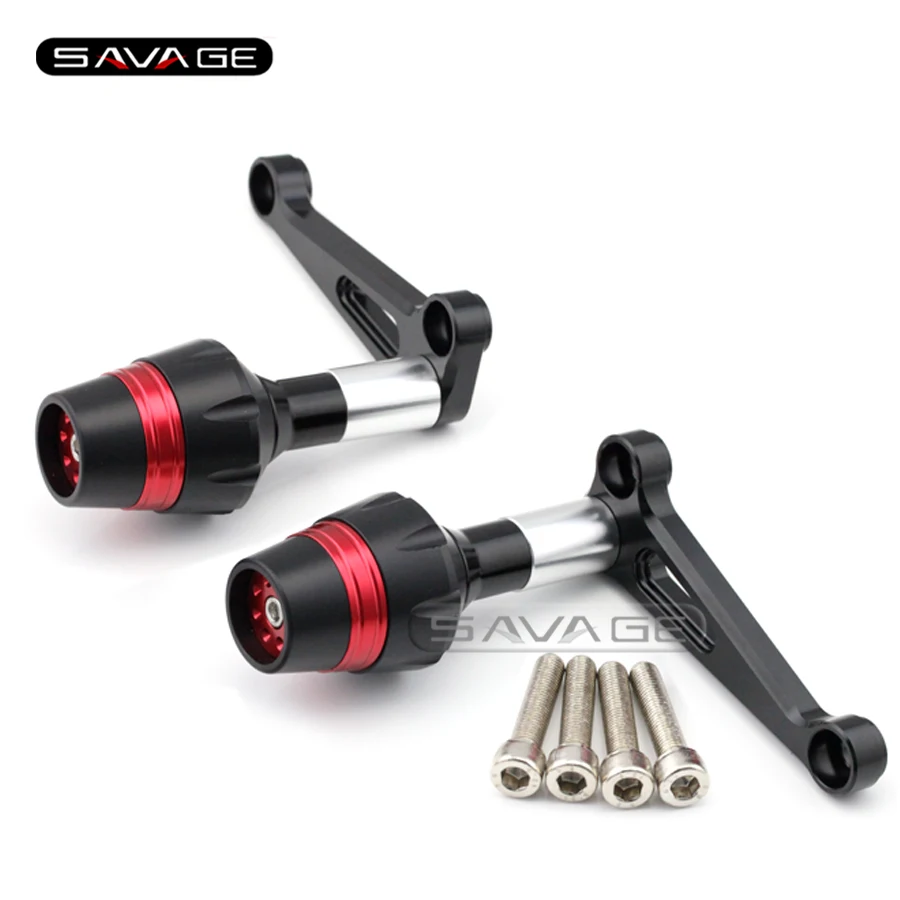 

For YAMAHA V-MAX 1700 2009 2010 2011 2012 2013 2014 Red Motorcycle Frame Sliders Crash Protector Bobbins Falling Protection