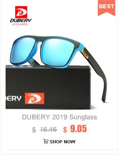 DUBERY новые модные мужские поляризованные солнцезащитные очки для вождения зеркальные Винтажные Солнцезащитные очки для женщин Квадратные ретро спортивные роскошные брендовые