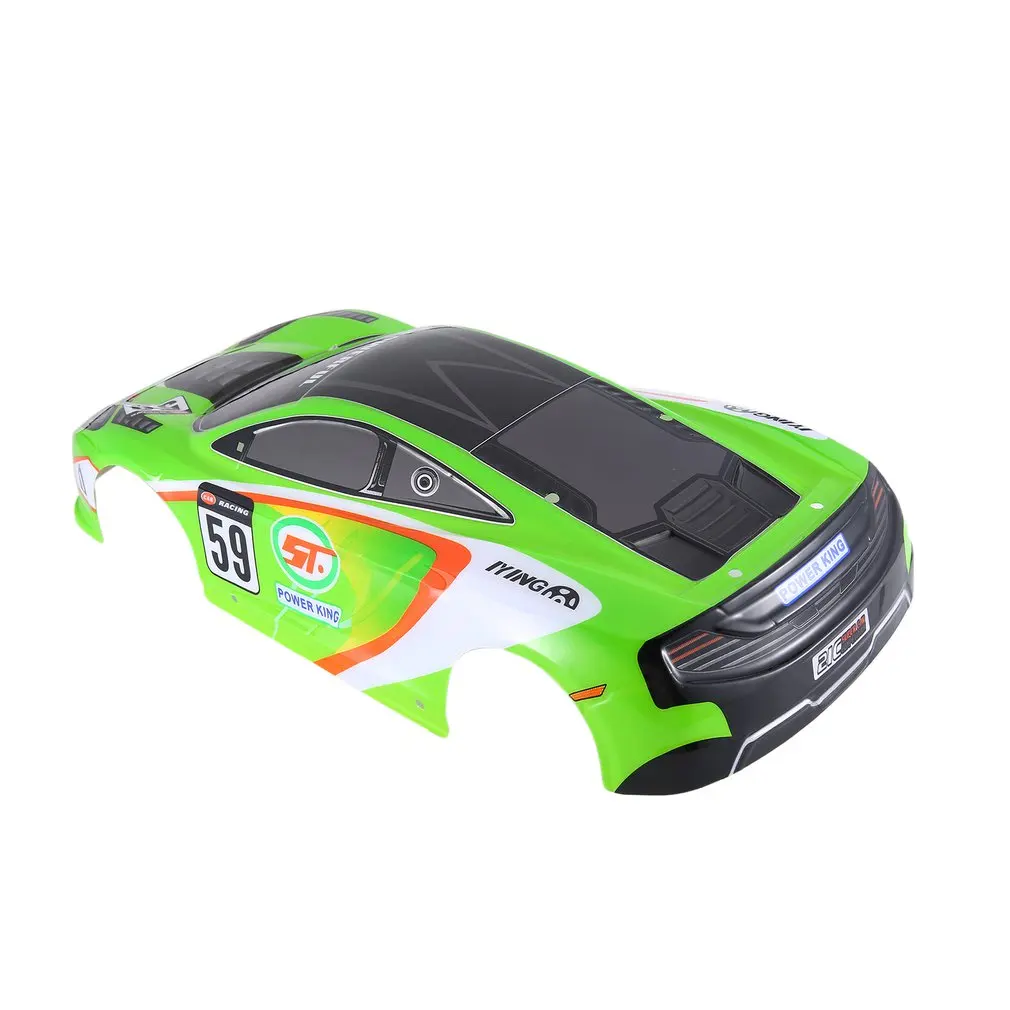 1/10 RC Car Shell Body for 1:10 RC Racing Car Car Flat Sports Drift Vehicle RTR Toys Parts Multicolor RC Car Model Toys Parts