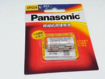 

20pcs/lot New Original Battery For Panasonic CR123A CR17345 3V Lithium Battery Camera Non-rechargeable Batteries