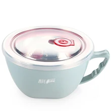 Нержавеющая сталь Пикник путешествия Портативный Еда контейнер японская в Корейском стиле Bento Box Дети Студент чаша Ланчбокс Китай набор посуды