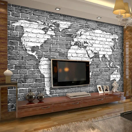 Grote custom mural 3d behang retro nostalgie gepersonaliseerde bar ... Grote custom mural 3d behang retro nostalgie gepersonaliseerde bar ...