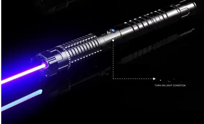 

Most Powerful 450nm High Power Military 500w 500000m Blue Laser Pointers Flashlight Light Burn Match Candle Lit Cigarette Wicked