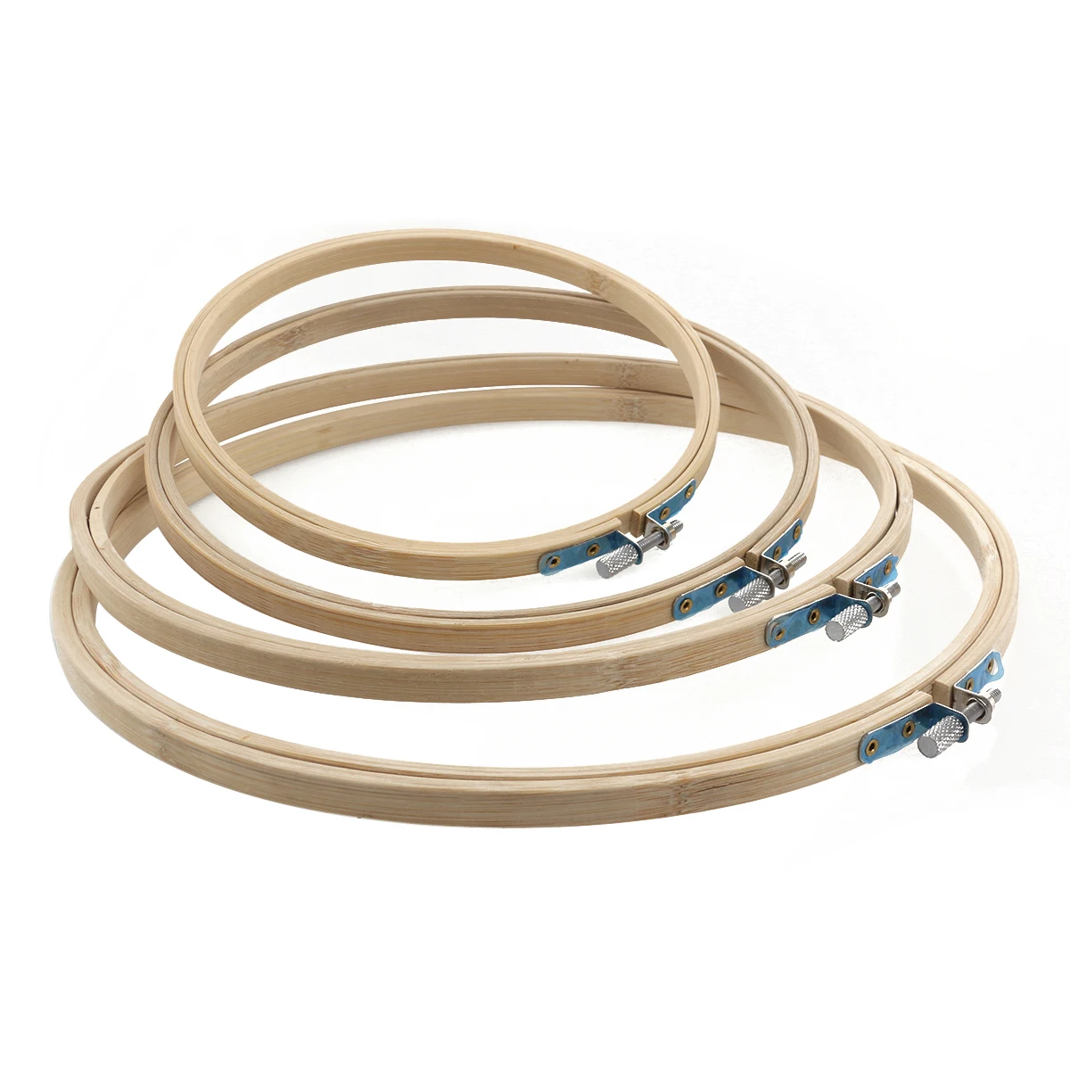 4pcs 17cm  20cm  23cm  26cm tambour embroidery bamboo circle 4pcs 17cm  20cm  23cm  26cm tambour embroidery bamboo circle
