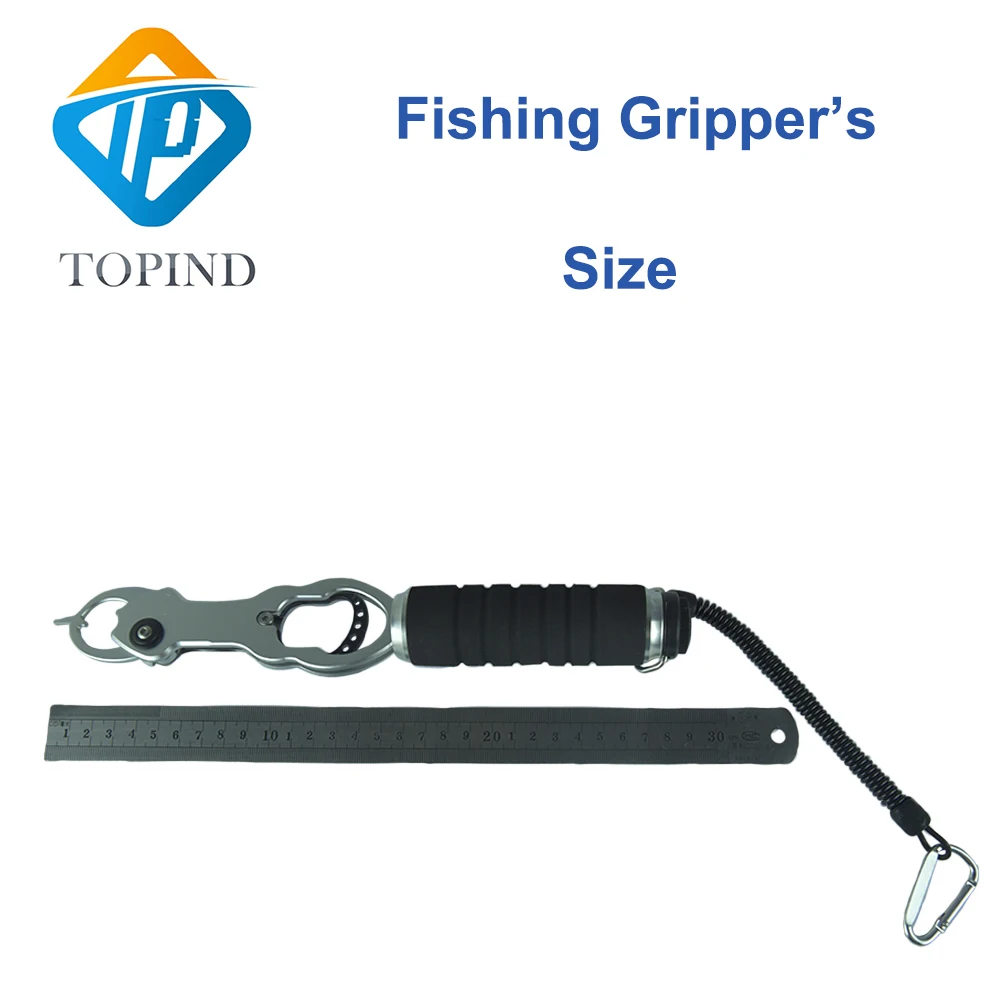 Professional Fish Holder Aluminum Alloy Fish Lip Grip Tool with Weight