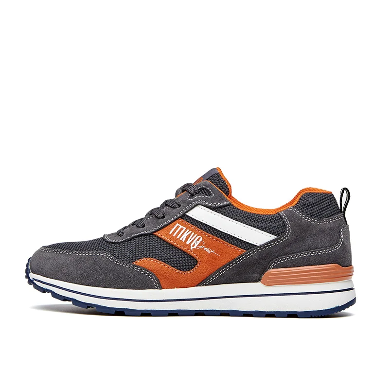 

Good Mens Running Shoes Mens Mesh Sneakers Men Luxury Brand Sport Runners Gray Walking Shoe Spring/Autumn Athletic Shoe Trainers