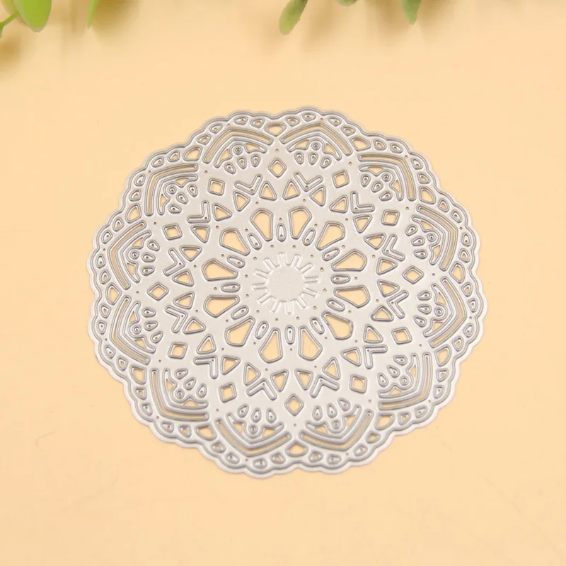 

Flower Doily Metal die cuts metal cutting dies scrapbooking embossing folder suit for big cutting machine