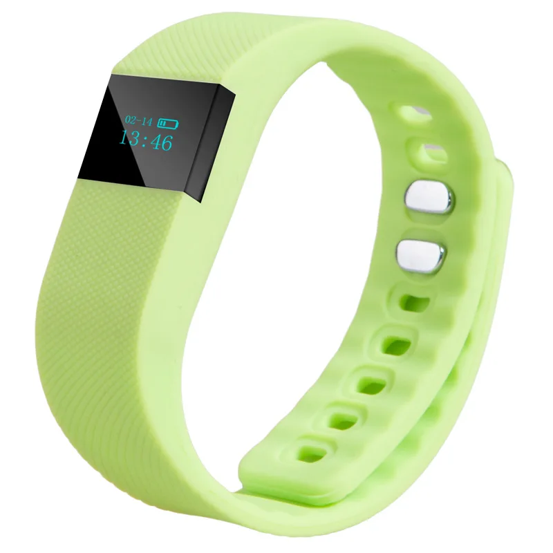 100 шт. TW64 Bluetooth Смарт-браслет с розничной коробки для iOS Android Фитнес трекер getfit2.0 о состоянии здоровья во время занятий спортом с Шагомером