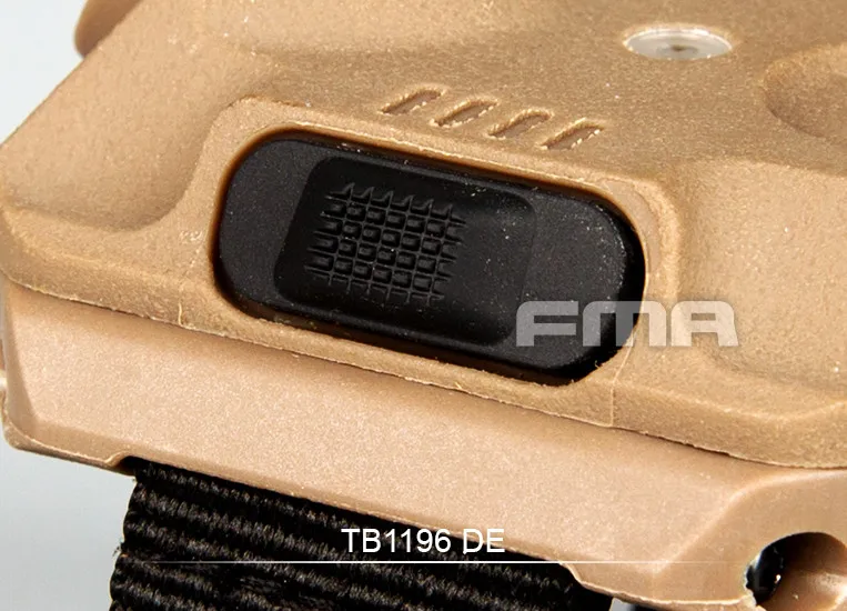 FMA нейлоновая Версия USB электрическая часы фонарик TB1196-BK/DE