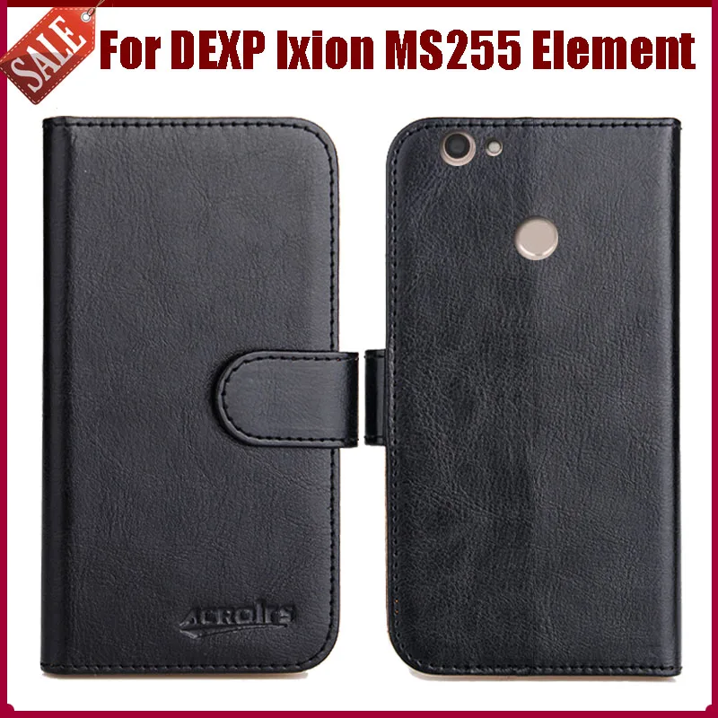 Хит! Чехол DEXP Ixion MS255 Новое поступление 6 видов цветов высококачественный кожаный